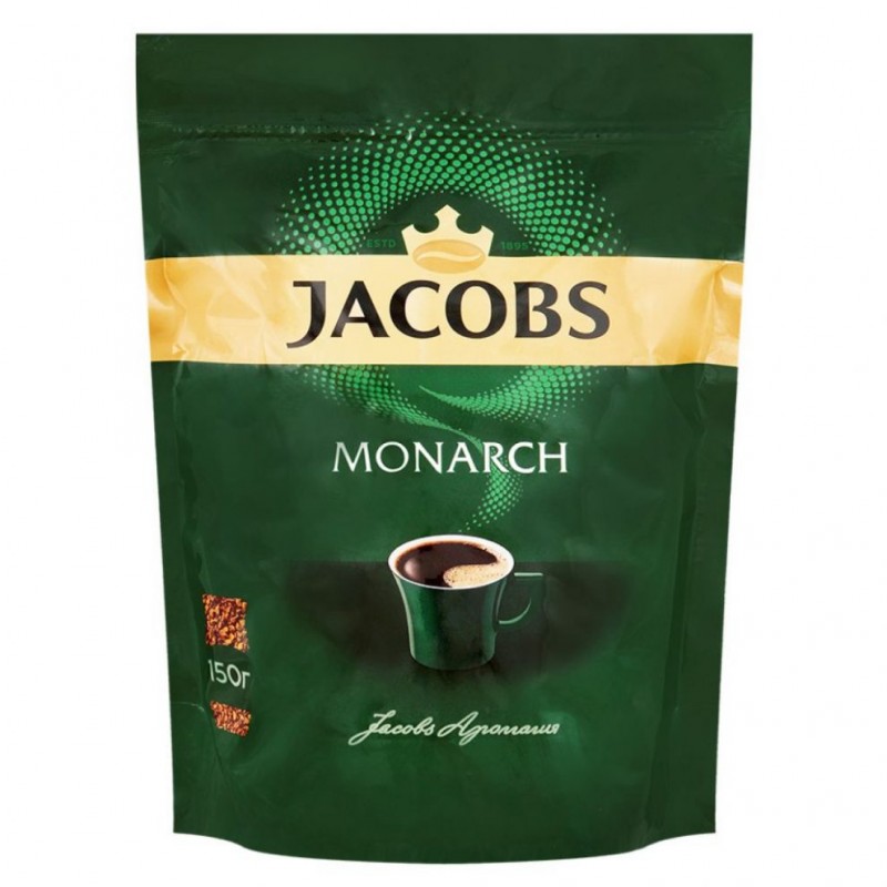 Якобс Монарх 150 г пакет (1*9)